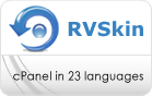 Free RVSkin on all cpanel shared hosting plans